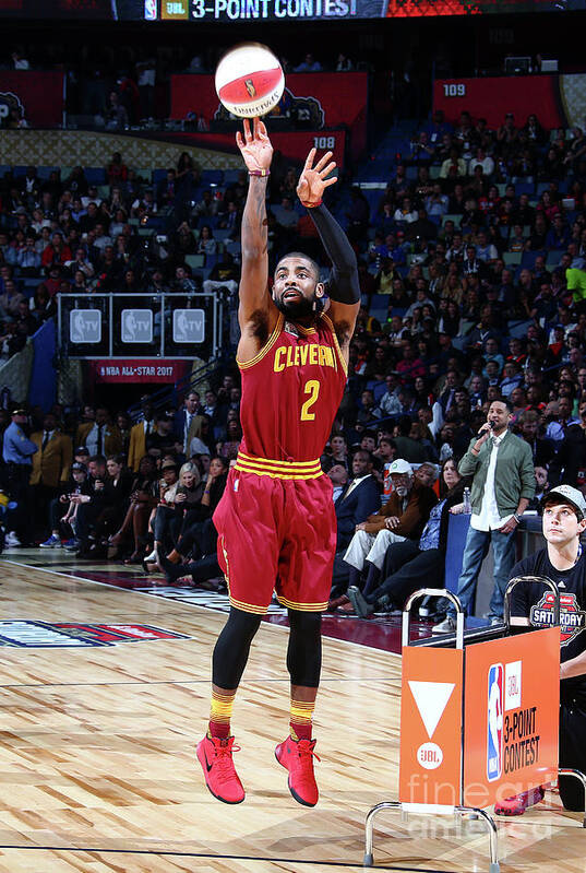 Kyrie Irving Art Print featuring the photograph Kyrie Irving #10 by Nathaniel S. Butler