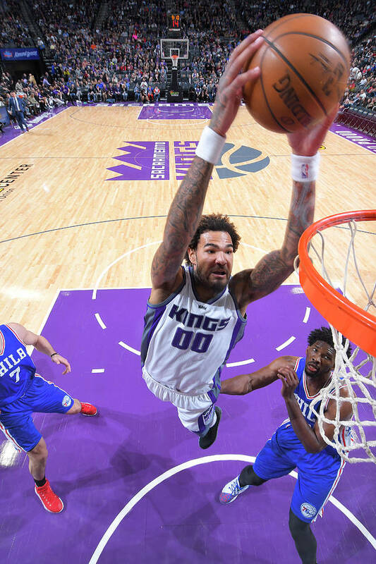 Nba Pro Basketball Art Print featuring the photograph Willie Cauley-stein by Rocky Widner