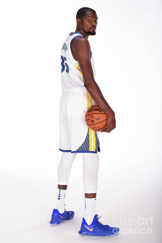 Media Day Art Print featuring the photograph Kevin Durant by Noah Graham
