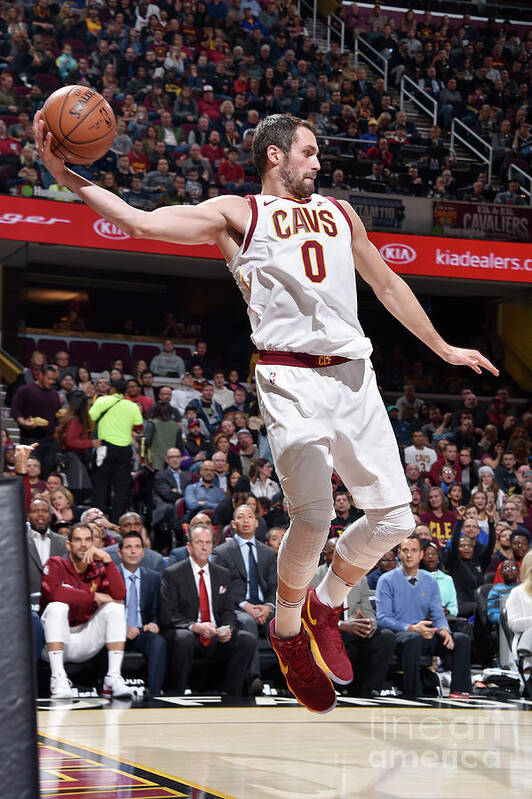 Nba Pro Basketball Art Print featuring the photograph Kevin Love by David Liam Kyle
