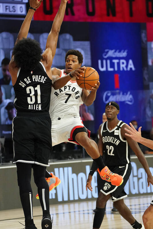 Kyle Lowry Art Print featuring the photograph Kyle Lowry by Jesse D. Garrabrant
