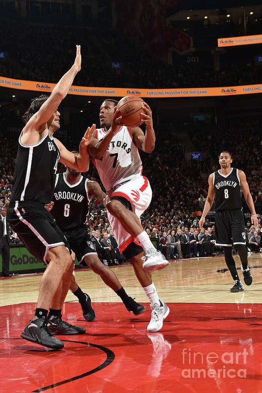 Kyle Lowry Art Print featuring the photograph Kyle Lowry #18 by Ron Turenne