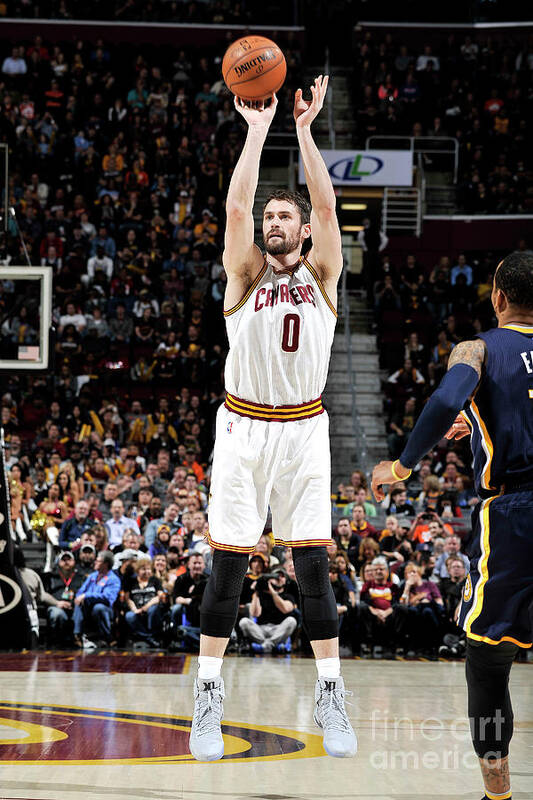 Nba Pro Basketball Art Print featuring the photograph Kevin Love by David Liam Kyle