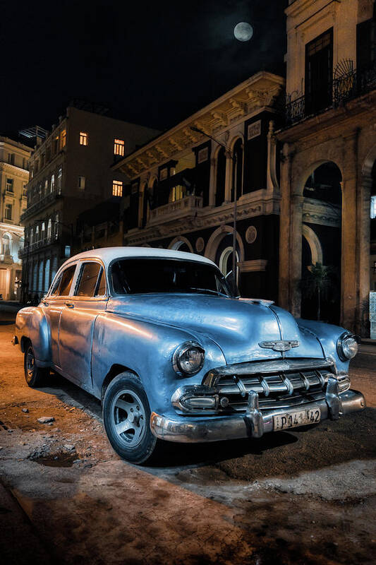 American Car Art Print featuring the photograph 1953 Chevrolet Deluxe by Micah Offman