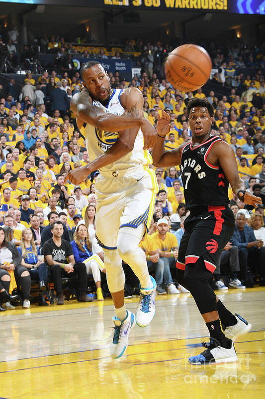 Playoffs Art Print featuring the photograph Andre Iguodala by Andrew D. Bernstein