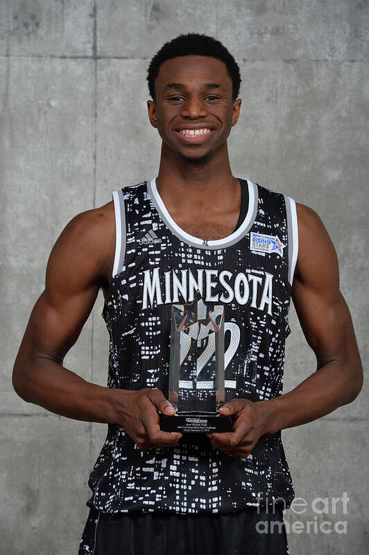 Nba Pro Basketball Art Print featuring the photograph Andrew Wiggins by Jesse D. Garrabrant