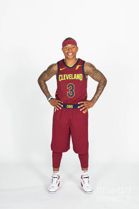 Media Day Art Print featuring the photograph Isaiah Thomas by Michael J. Lebrecht Ii