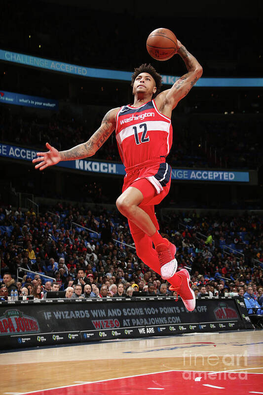 Kelly Oubre Jr Art Print featuring the photograph Kelly Oubre #2 by Ned Dishman