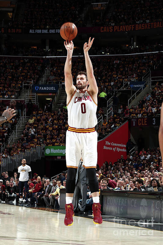 Kevin Love Art Print featuring the photograph Kevin Love #2 by Nathaniel S. Butler