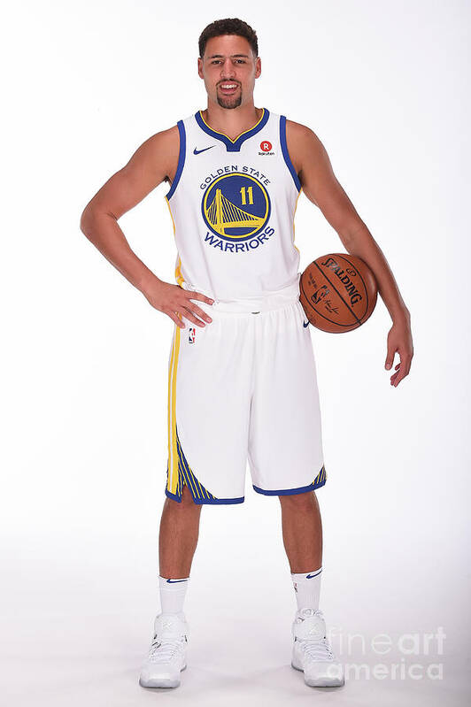 Media Day Art Print featuring the photograph Klay Thompson by Noah Graham