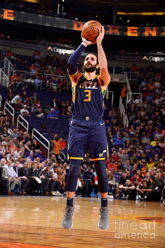 Nba Pro Basketball Art Print featuring the photograph Ricky Rubio by Barry Gossage