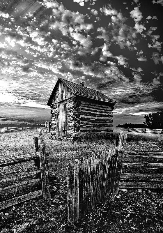 Blackandwhite Art Print featuring the photograph The Gate #2 by Phil Koch