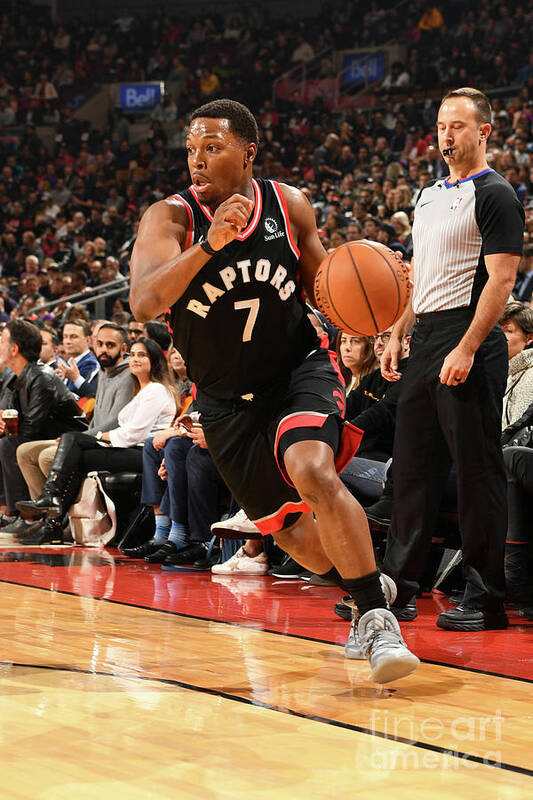 Nba Pro Basketball Art Print featuring the photograph Kyle Lowry by Ron Turenne