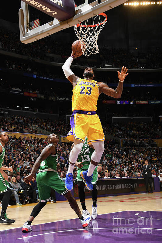 Lebron James Art Print featuring the photograph Lebron James #20 by Andrew D. Bernstein