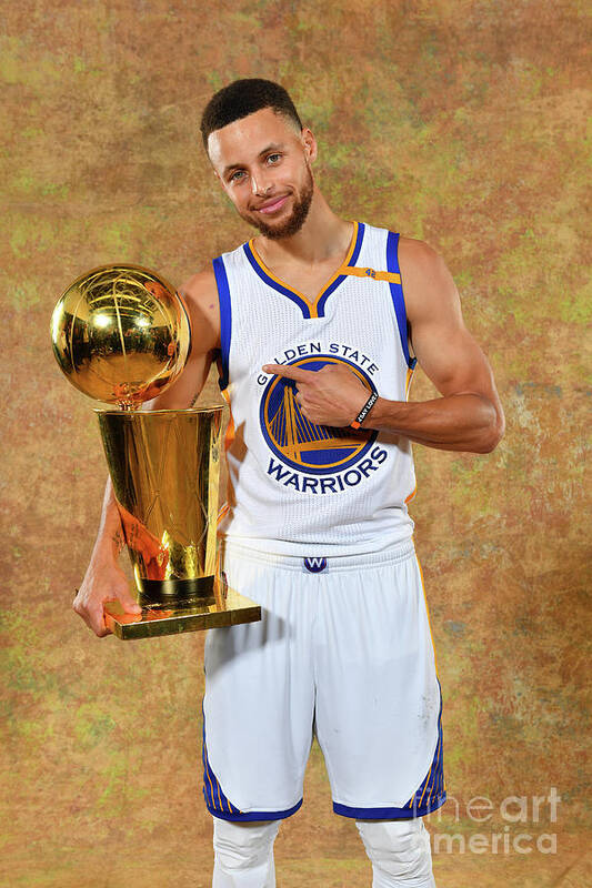 Stephen Curry Art Print featuring the photograph Stephen Curry by Jesse D. Garrabrant