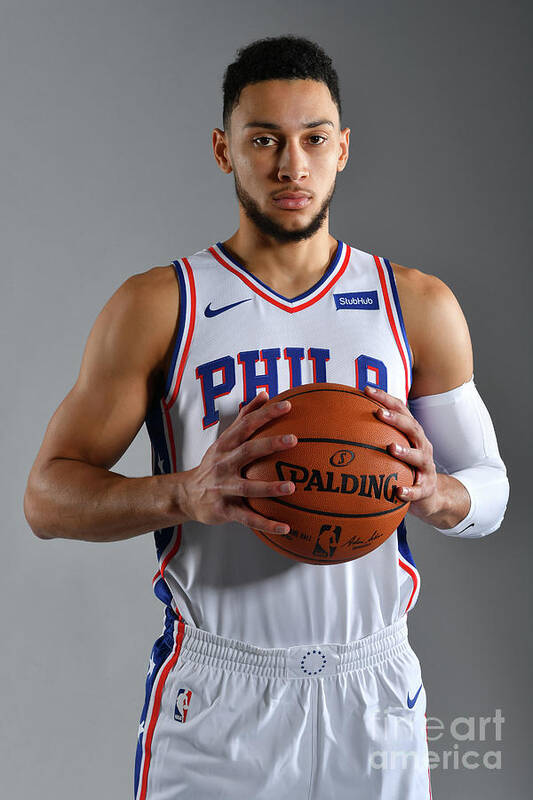 Media Day Art Print featuring the photograph Ben Simmons by Jesse D. Garrabrant
