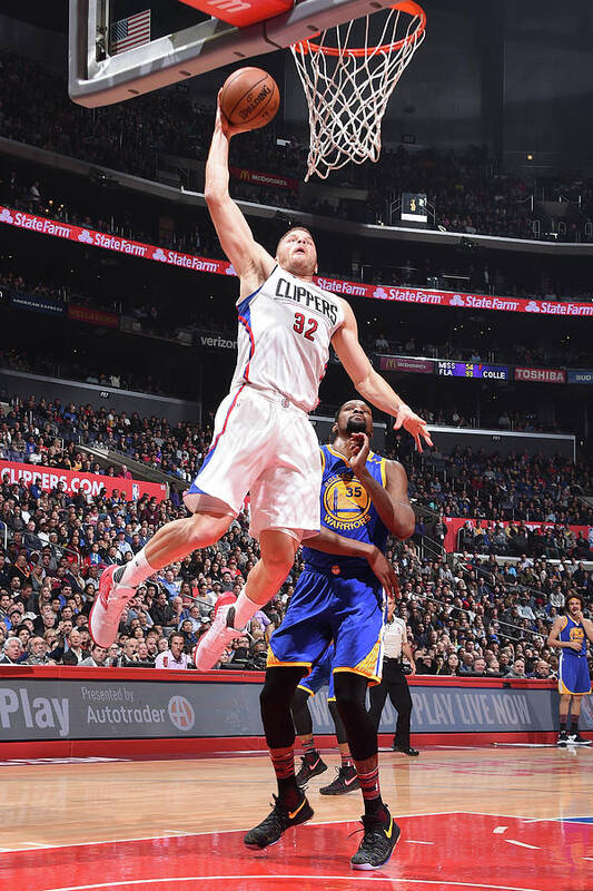 Nba Pro Basketball Art Print featuring the photograph Blake Griffin by Andrew D. Bernstein