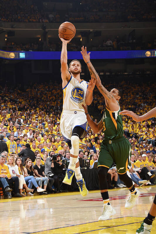 Stephen Curry Art Print featuring the photograph Stephen Curry #29 by Andrew D. Bernstein
