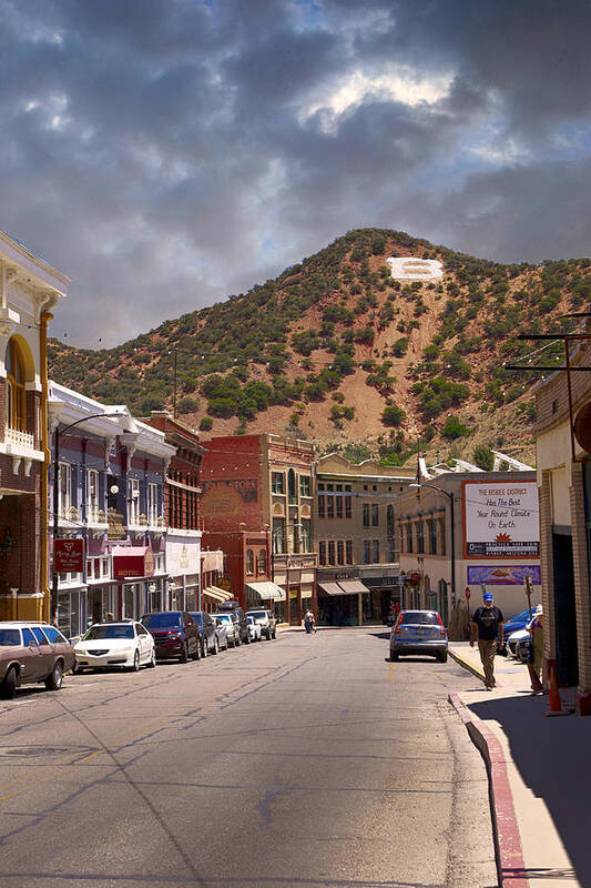 Businesses Art Print featuring the photograph Bisbee AZ #3 by Chris Smith