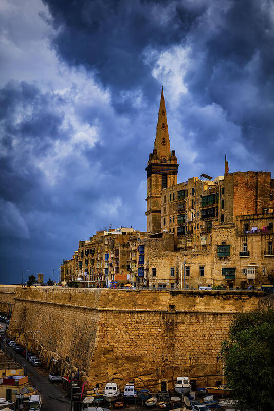 Valletta Art Print featuring the photograph City of Valletta in Malta #4 by Artur Bogacki