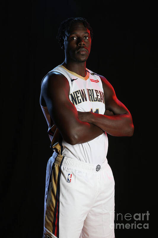Media Day Art Print featuring the photograph Jrue Holiday by Layne Murdoch Jr.