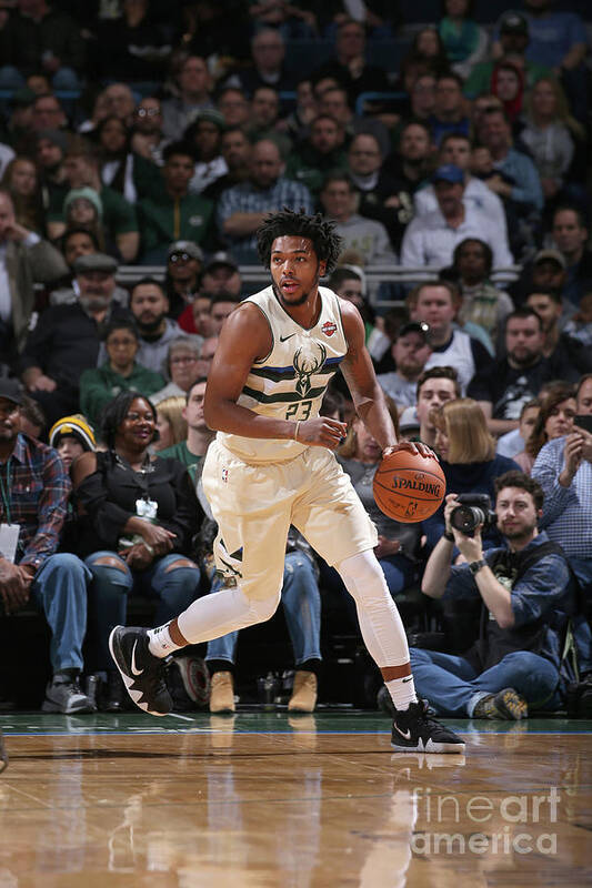 Nba Pro Basketball Art Print featuring the photograph Sterling Brown by Gary Dineen Nba Pro Basketball Art Print featuring the photograph Sterling Brown by Gary Dineen
