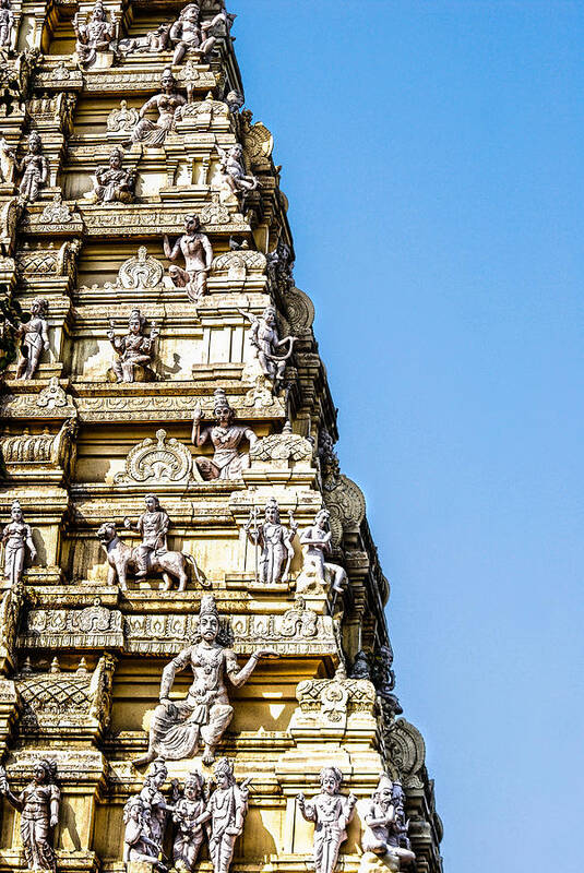 Architectural Feature Art Print featuring the photograph Bull Temple #4 by Neha Gupta