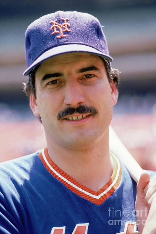 1980-1989 Art Print featuring the photograph Keith Hernandez by Rich Pilling