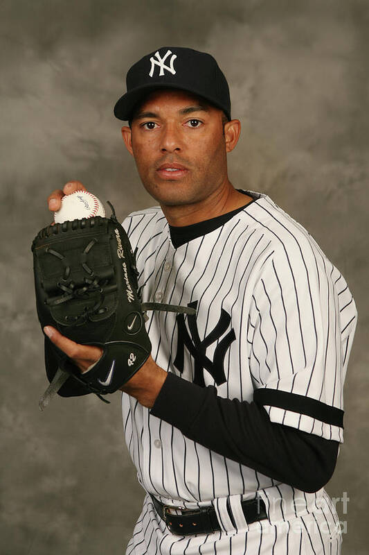 Media Day Art Print featuring the photograph Mariano Rivera by Nick Laham