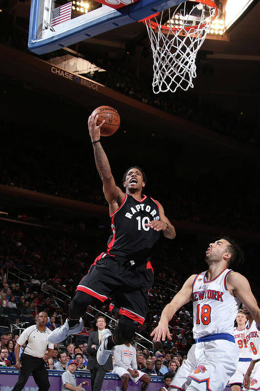 Demar Derozan Art Print featuring the photograph Demar Derozan #5 by Nathaniel S. Butler