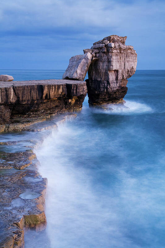 Portland Art Print featuring the photograph Pulpit rock at Portland Bill #5 by Ian Middleton