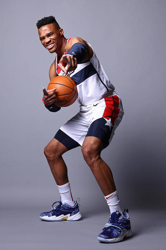 Russell Westbrook Art Print featuring the photograph Russell Westbrook by Ned Dishman
