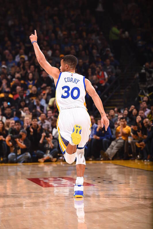 Stephen Curry Art Print featuring the photograph Stephen Curry #56 by Noah Graham