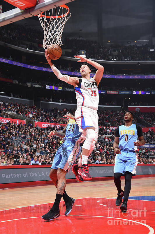 Austin Rivers Art Print featuring the photograph Austin Rivers by Andrew D. Bernstein