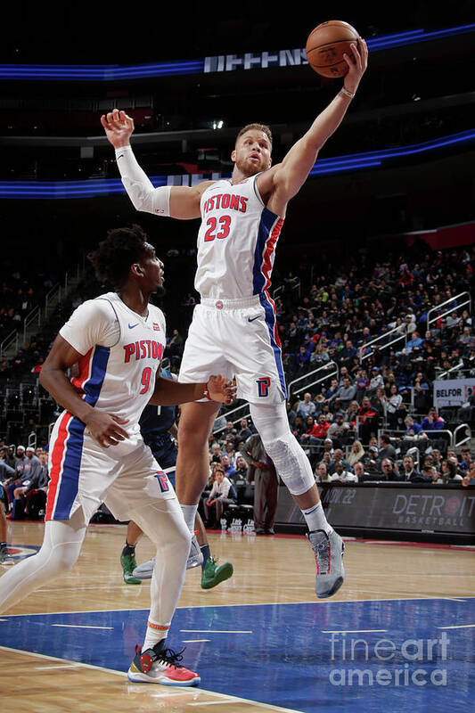 Blake Griffin Art Print featuring the photograph Blake Griffin #6 by Brian Sevald