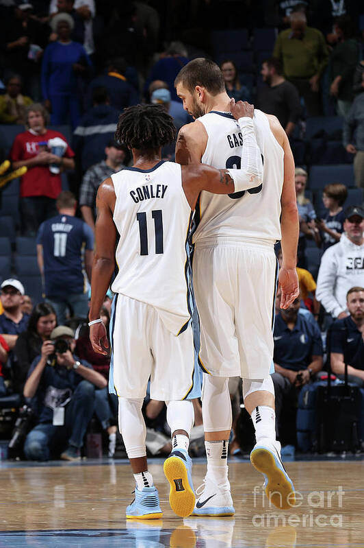 Mike Conley Art Print featuring the photograph Mike Conley #6 by Joe Murphy