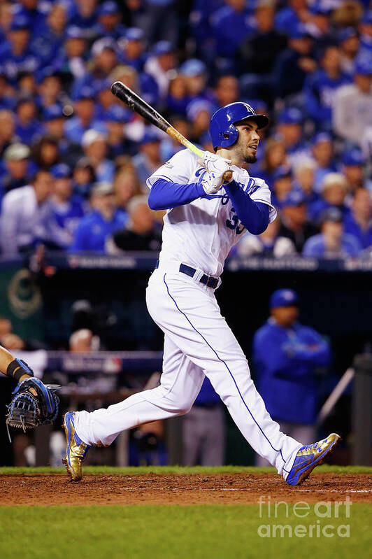 People Art Print featuring the photograph Eric Hosmer by Jamie Squire