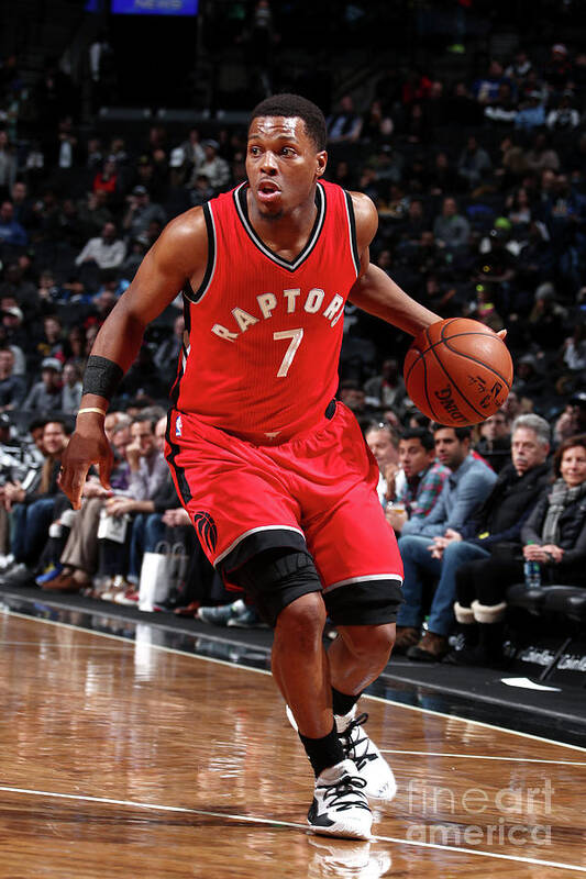 Kyle Lowry Art Print featuring the photograph Kyle Lowry #8 by Nathaniel S. Butler