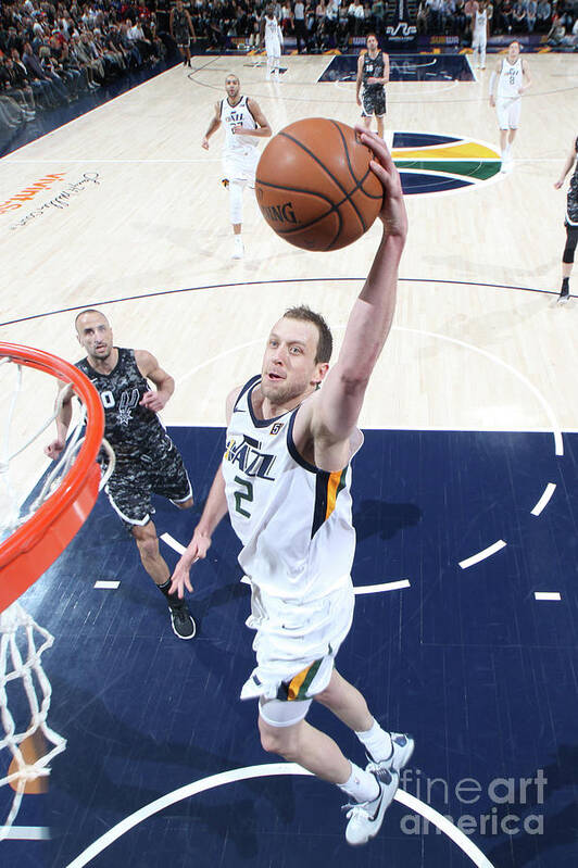 Joe Ingles Art Print featuring the photograph Joe Ingles #9 by Melissa Majchrzak