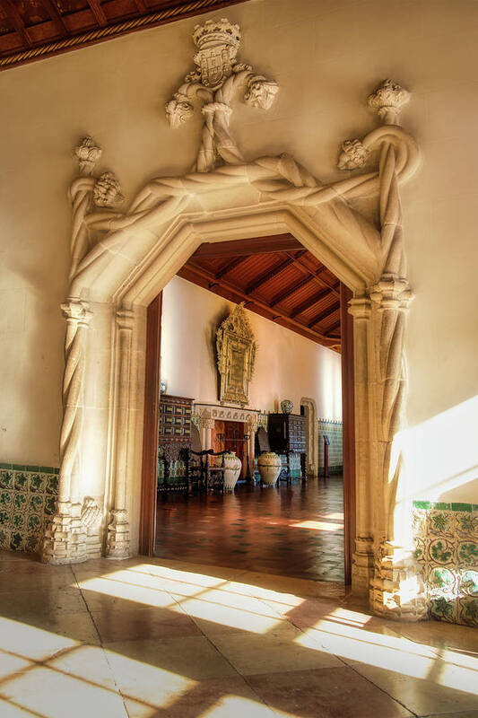 Sintra Art Print featuring the photograph Access to the ambassadors' hall by Micah Offman