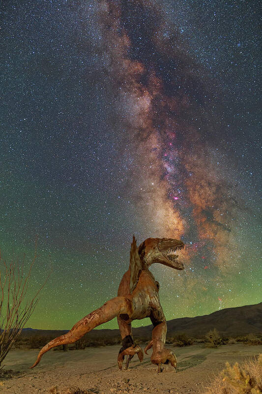 Astronomy Art Print featuring the photograph Age of the Reptiles by Ralf Rohner