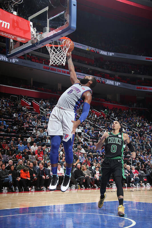 Andre Drummond Art Print featuring the photograph Andre Drummond by Brian Sevald