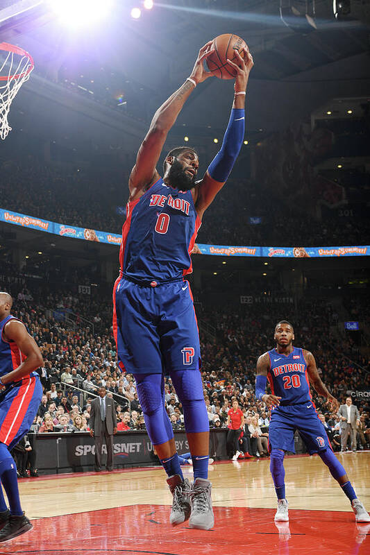 Nba Pro Basketball Art Print featuring the photograph Andre Drummond by Ron Turenne