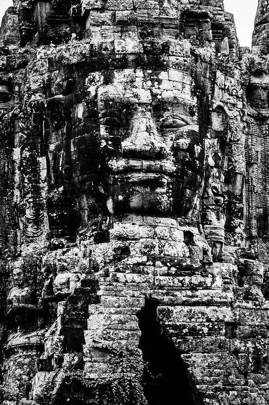 Battambang Art Print featuring the photograph Angkor Thom Gate to Bayon Temple by Arj Munoz