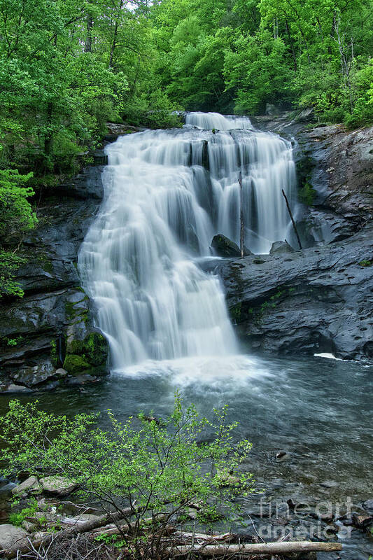 Cherokee National Forest Art Print featuring the photograph Bald River Falls 41 by Phil Perkins