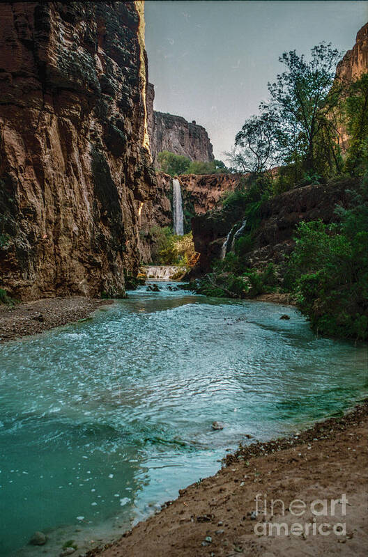 Arizona Art Print featuring the photograph Below Mooney by Kathy McClure