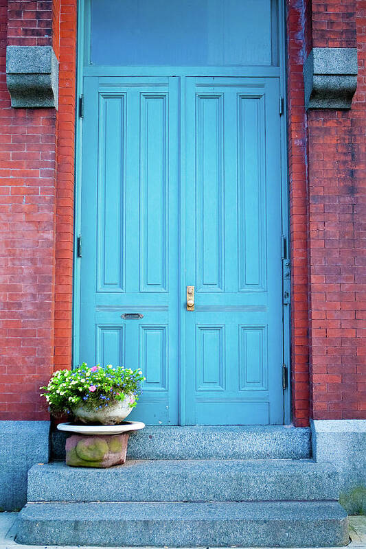 Blue Art Print featuring the photograph Blue Doors by Rocco Leone