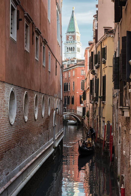 Italy Art Print featuring the photograph Canal View, Venice, Italy by Sarah Howard