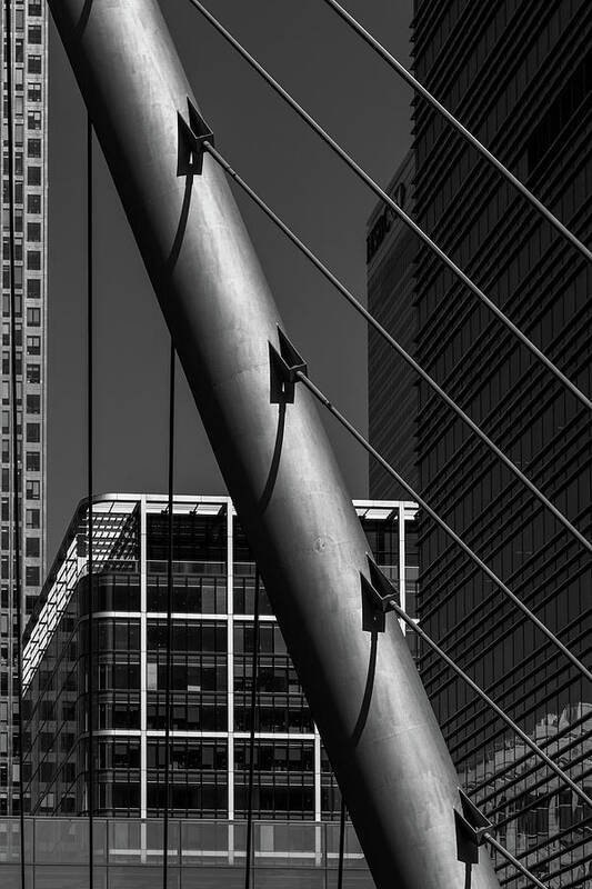 Canary Wharf Art Print featuring the photograph Canary Wharf Architecture by Georgia Clare