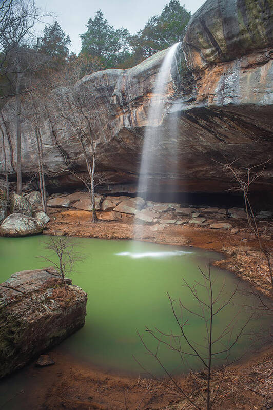 Waterfall Art Print featuring the photograph Cedar Falls by Grant Twiss